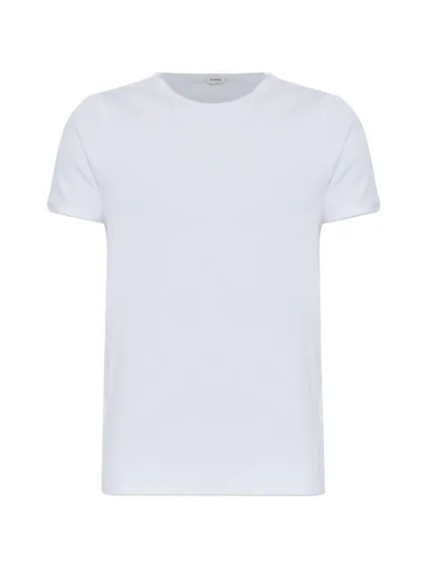 Versace logo-embroidered T-shirt