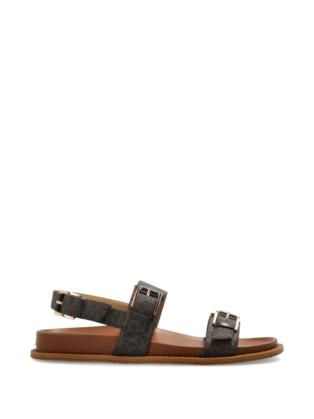 Michael Michael Kors Nia flat sandals - Marrone