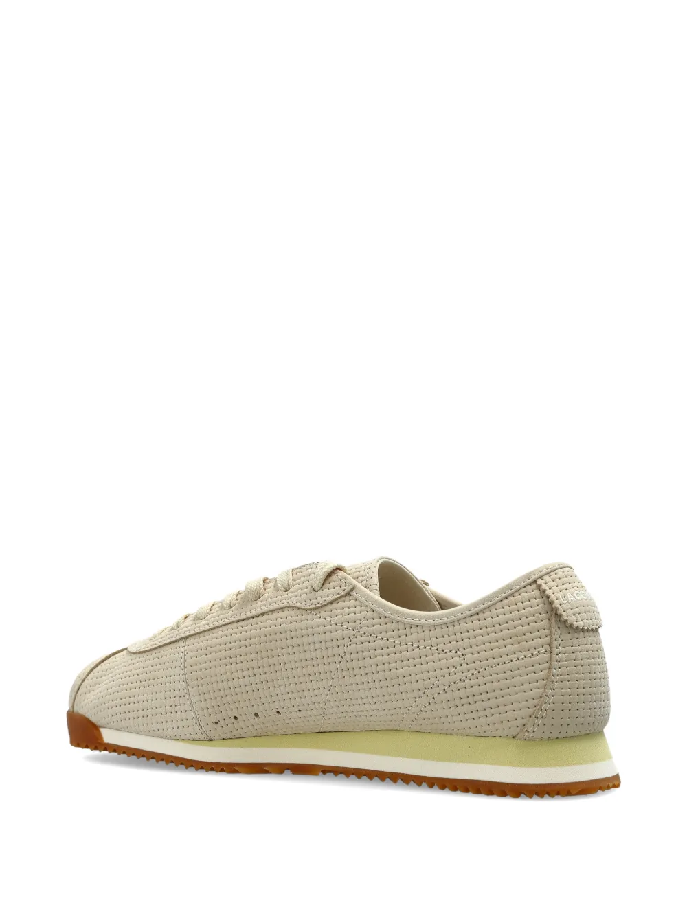 Lacoste Sneakers met geperforeerd logo Beige