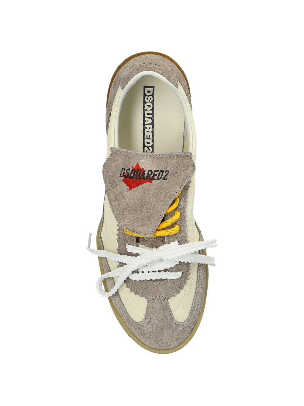 DSQUARED2 Soccer sneakers Beige