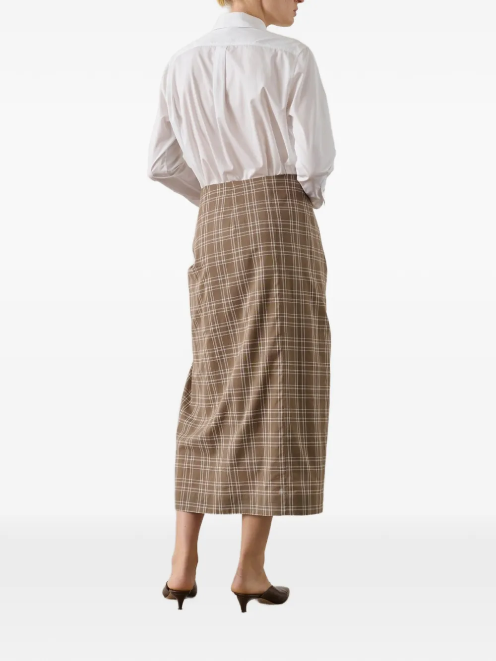 Soeur Goa asymmetrische rok Beige