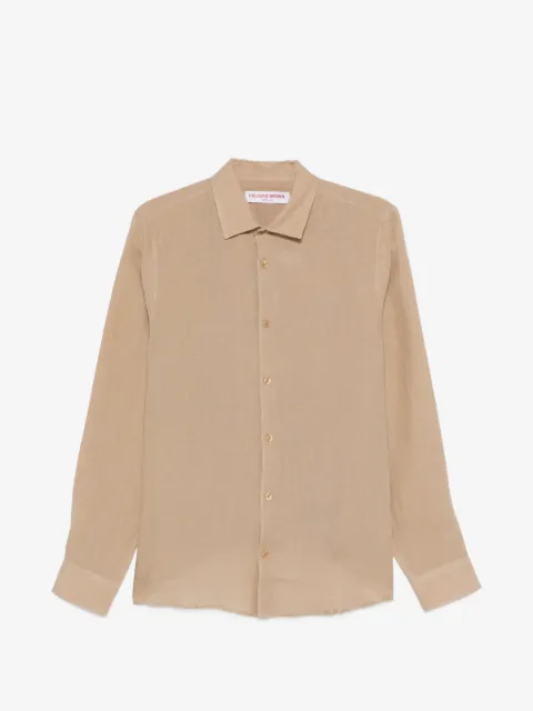 Orlebar Brown camisa con botones