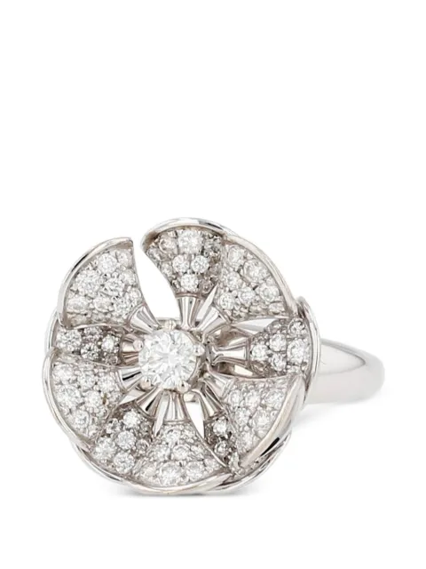 Bvlgari Pre-Owned 다이아몬드 플라워 링
