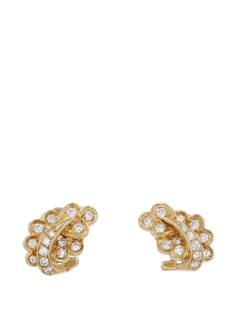 Chaumet 1970 diamond earrings