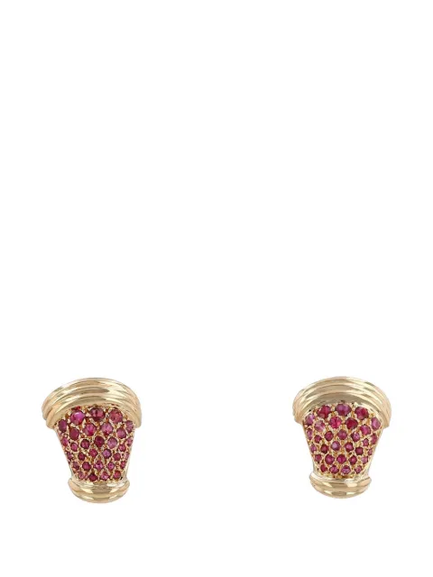 Poiray Poiray ruby earrings