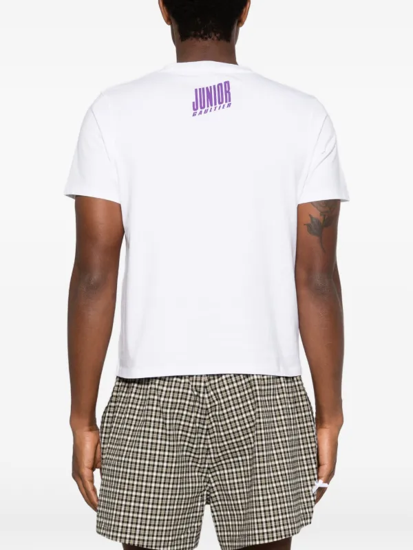 Jean Paul Gaultier graphic-print T-shirt | White | FARFETCH ZA
