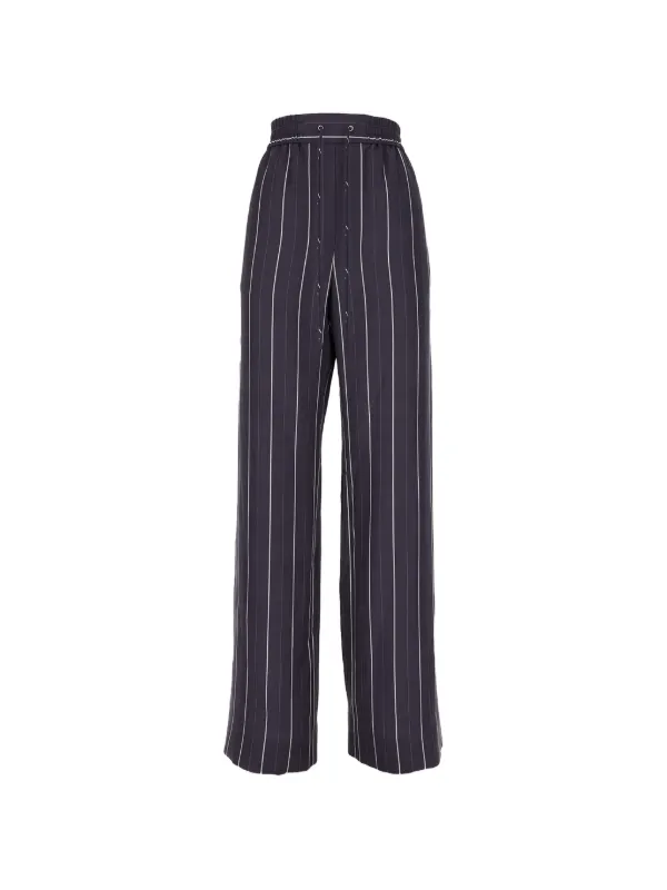 Paul Smith ストライプ パンツ | ブルー | FARFETCH JP