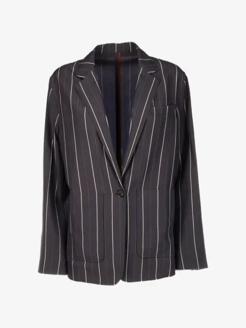 Paul Smith blazer con motivo de rayas