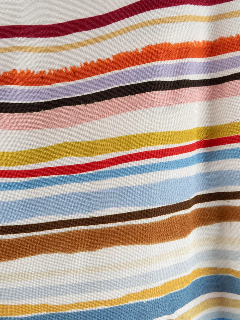  Paul Smith Vestido A Rayas - Blanco 