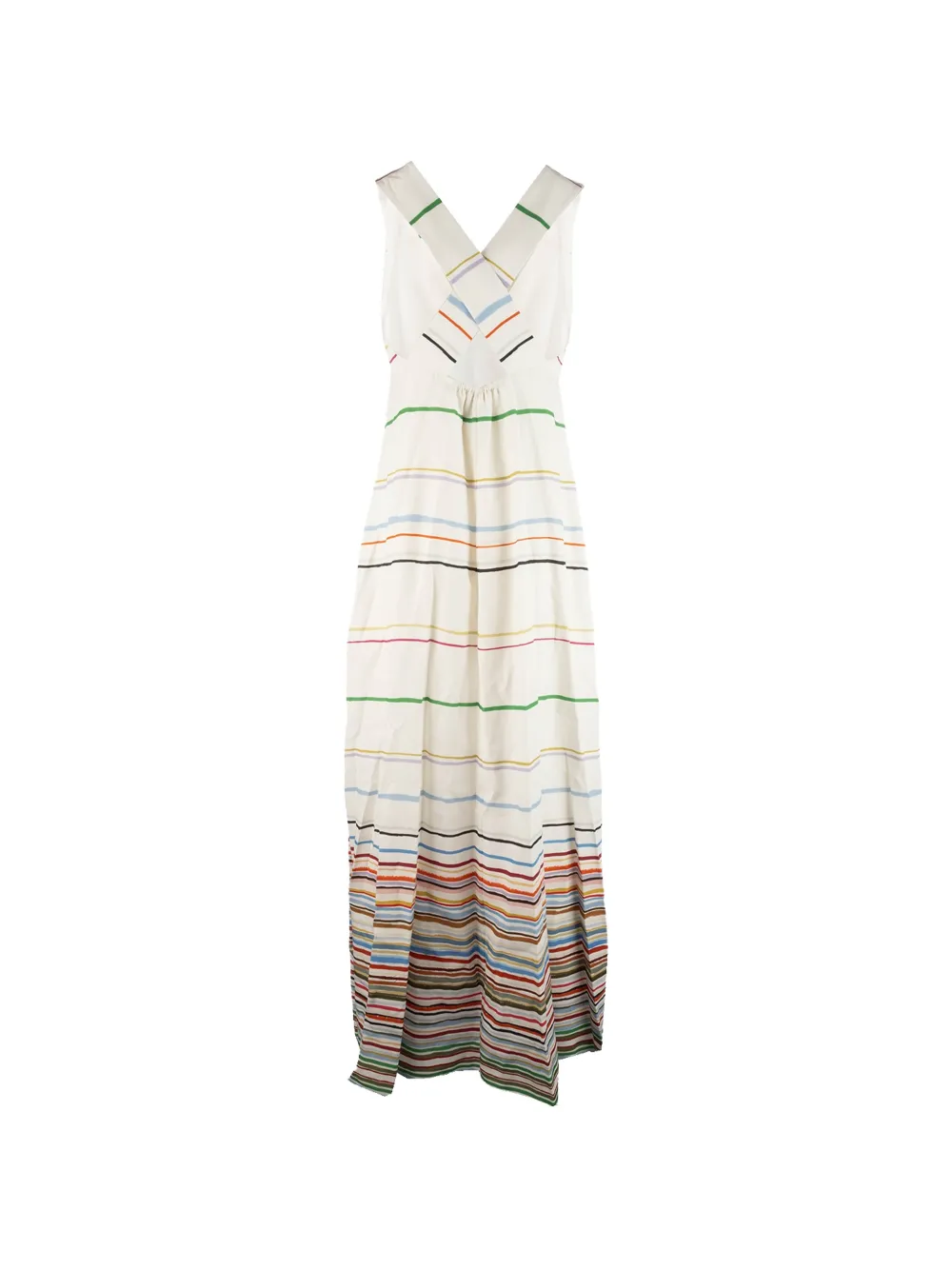  Paul Smith Vestido A Rayas - Blanco 