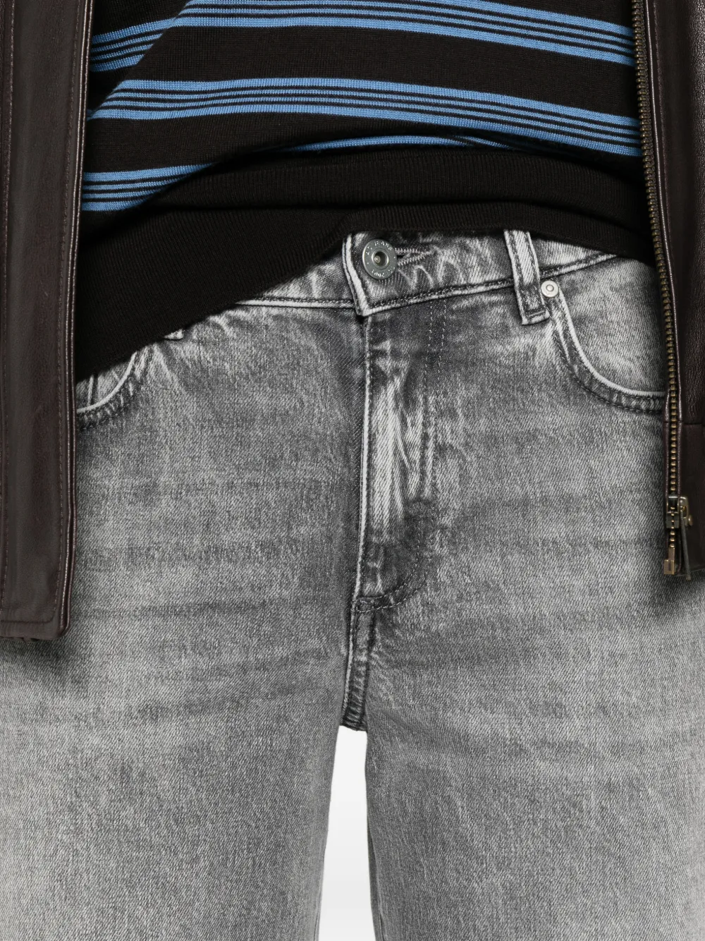 AG Jeans Saige jeans met wijde pijpen Grijs