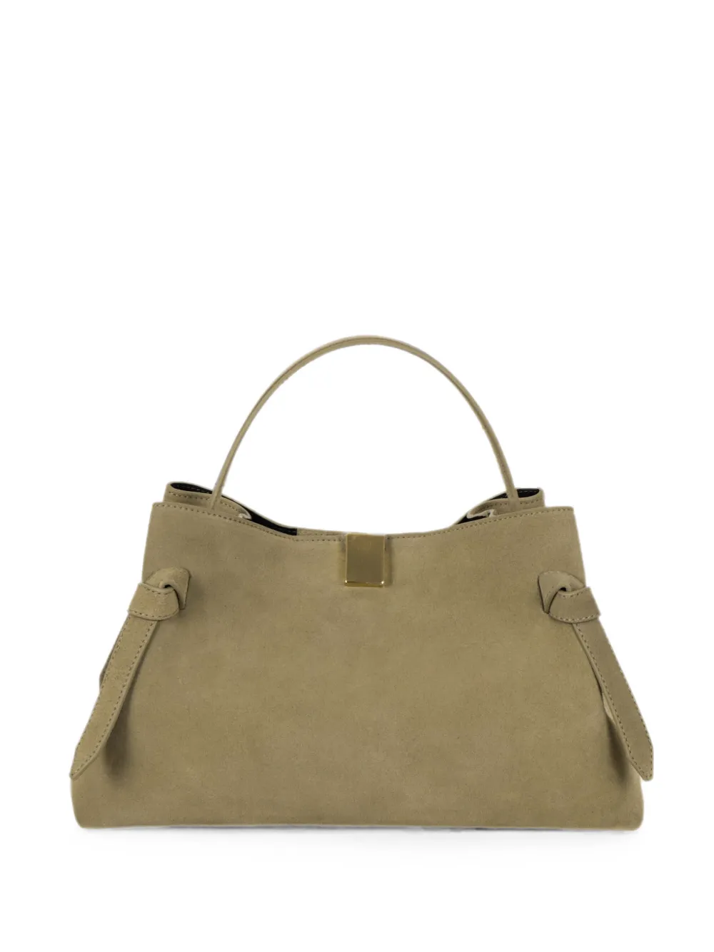 Yuzefi suede knotted handbag - Verde