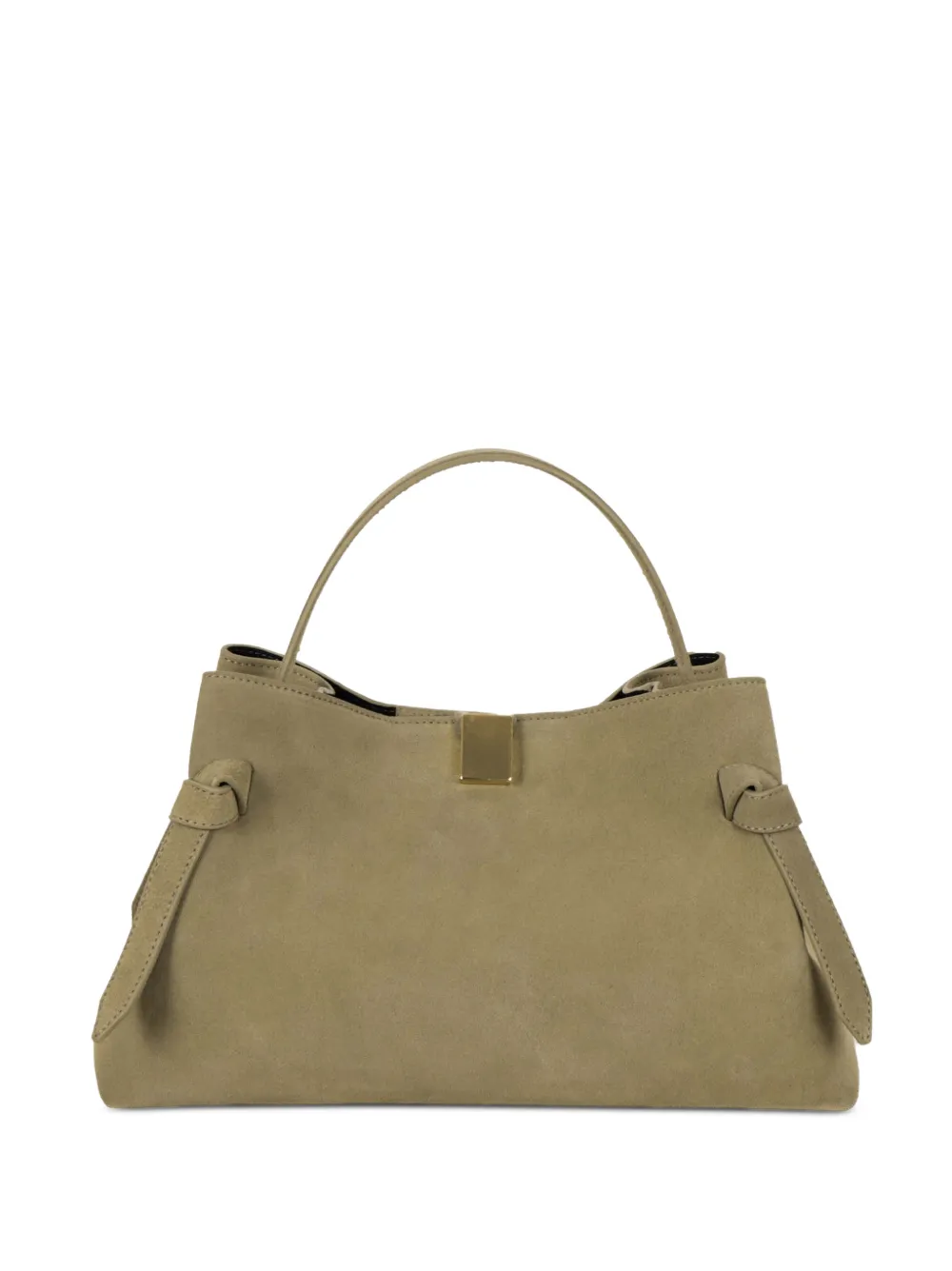 Yuzefi suede knotted handbag - Verde
