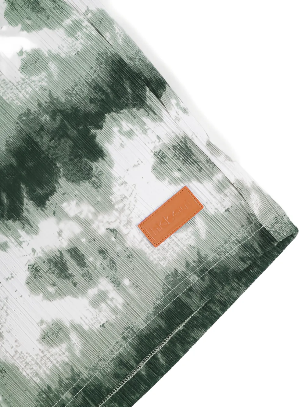 Maison hideout Shorts met trekkoord Groen