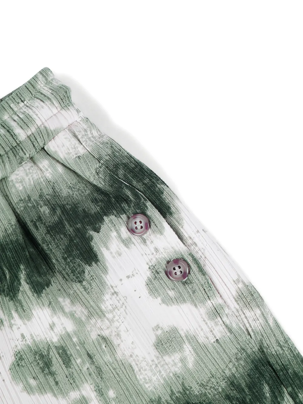 Maison hideout Shorts met trekkoord Groen