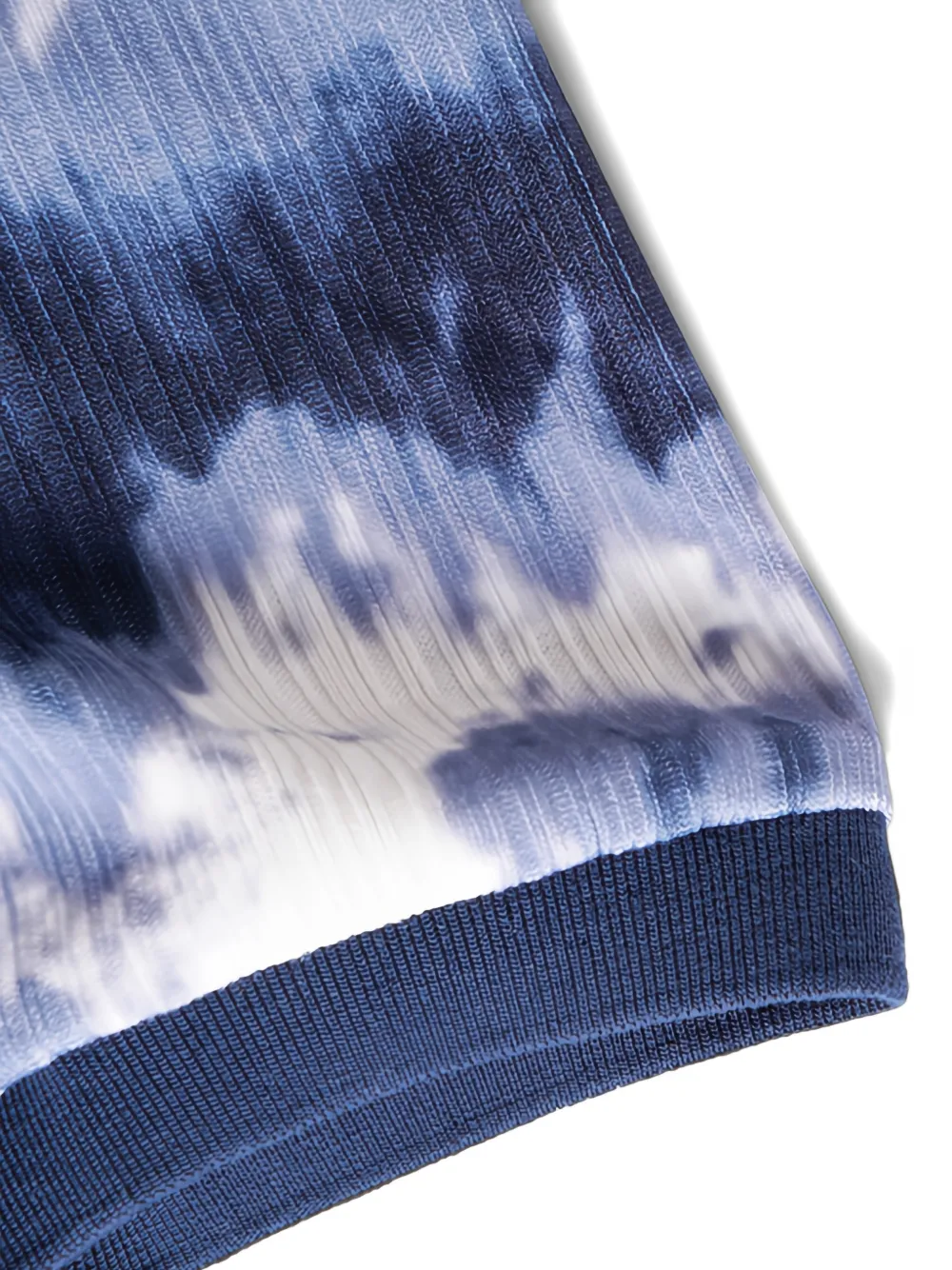 Pattern Short-Sleeve Polo Shirt