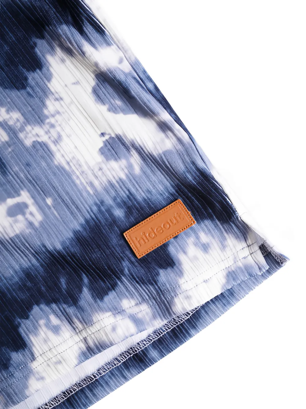 Pattern Short-Sleeve Polo Shirt
