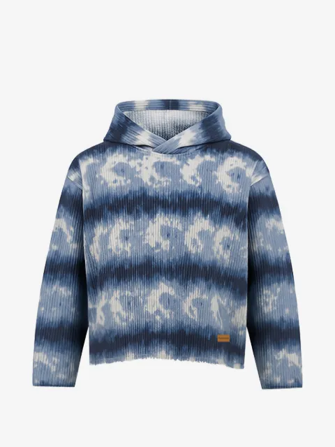 Maison hideout hoodie corta con motivo de nube