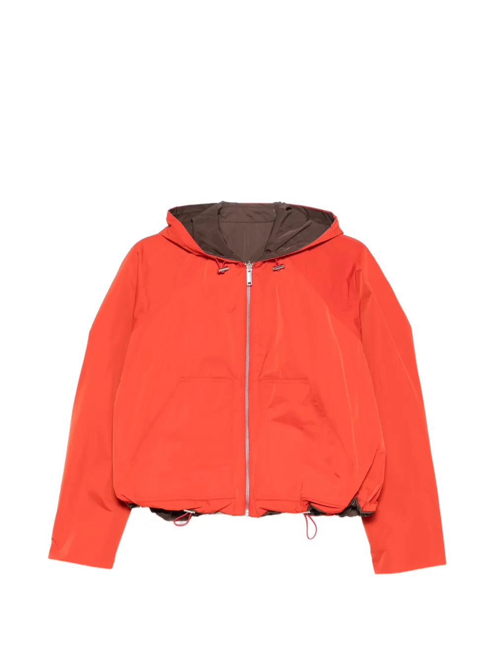 OOF WEAR hooded reversible jacket - Arancione