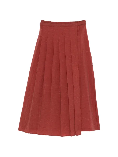 YERSE pleated midi skirt