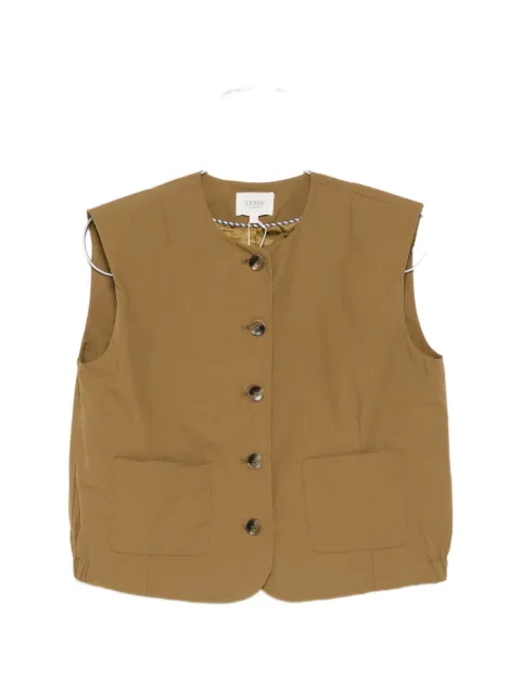 YERSE button cotton vest
