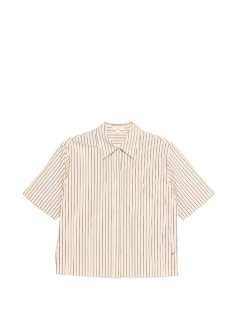 YERSE striped chest-pocket shirt