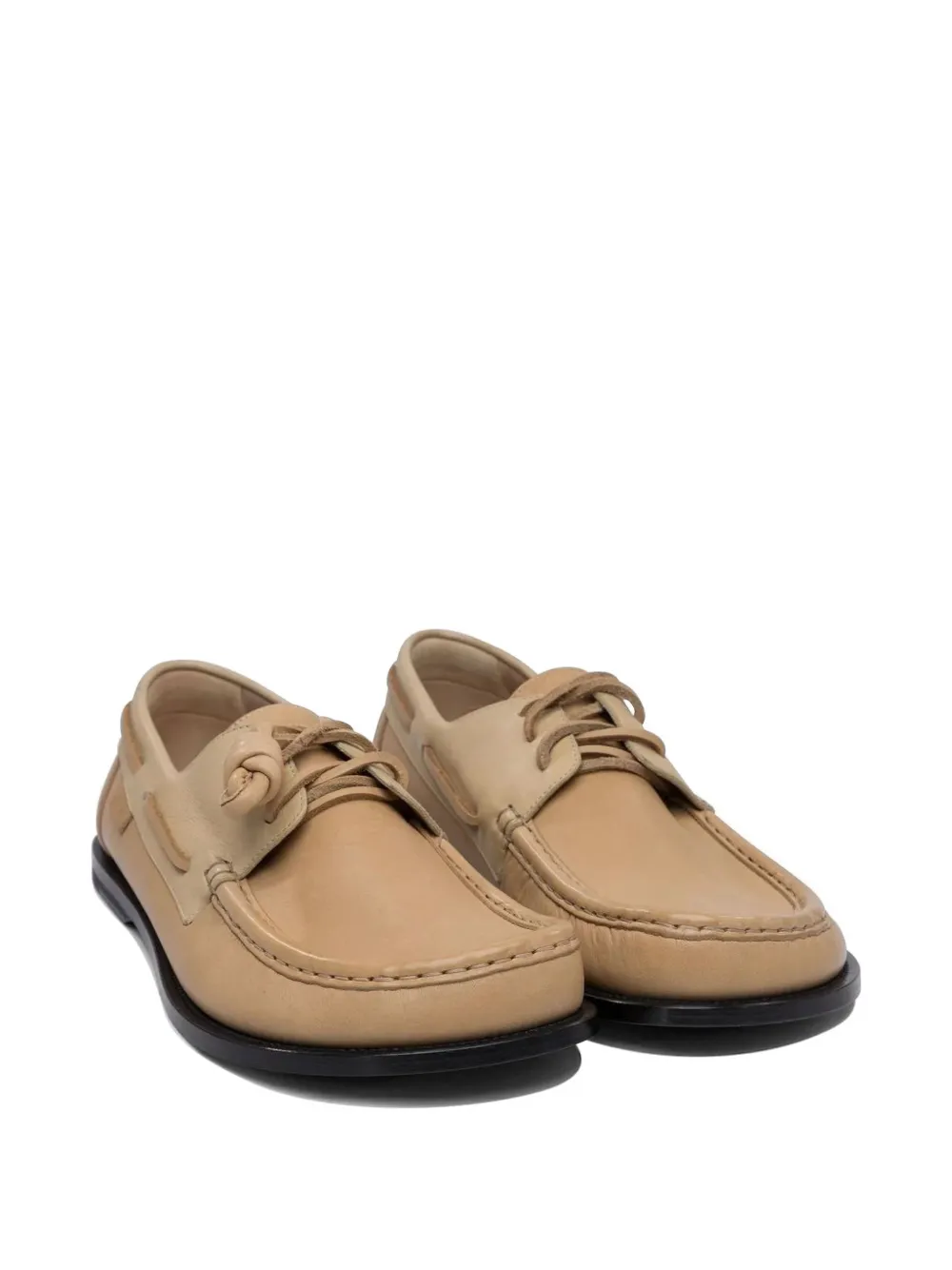 LOEWE leather boat shoes - Toni neutri