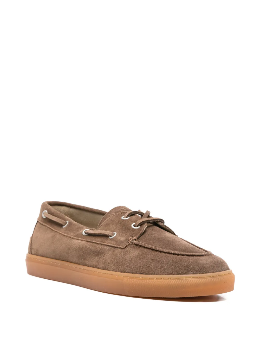 Copenhagen lace-up leather loafers Bruin