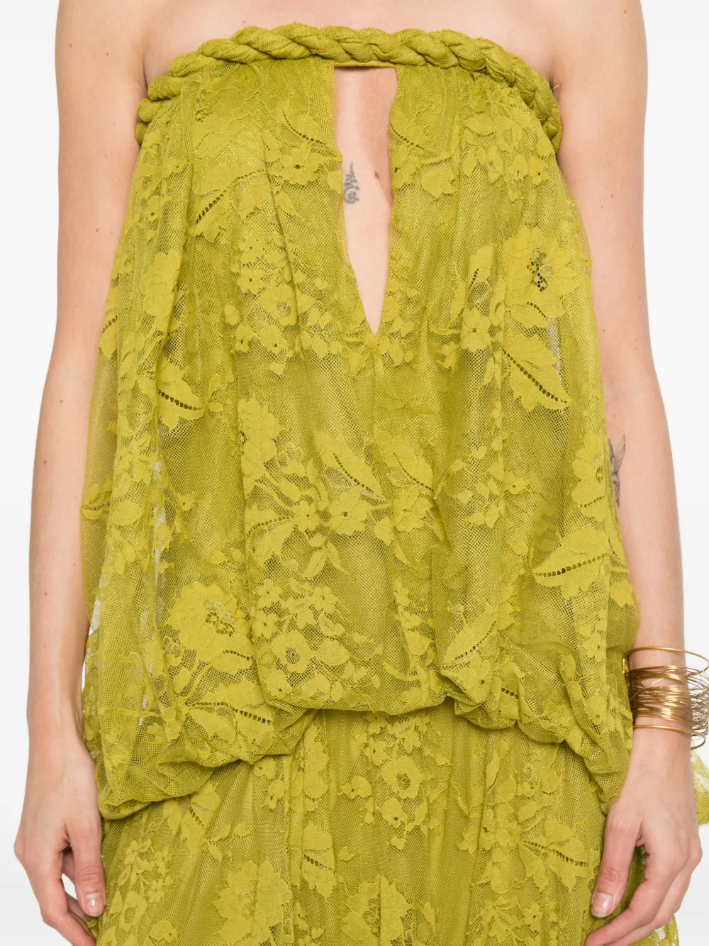 ZIMMERMANN Luna flower-lace Maxi Dress | Green | FARFETCH