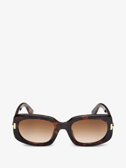 TOM FORD Icon Sonnenbrille mit geometrischem Gestell