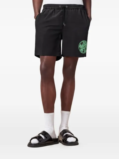 AllSaints Distortion swim shorts