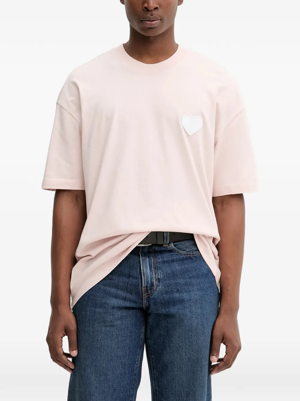 AllSaints Lover oversized t-shirt - Rosa