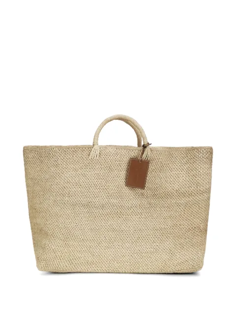 Manebi maxi Saona woven tote bag