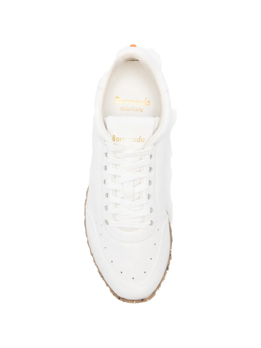 Barracuda Rocket perforated sneakers Wit