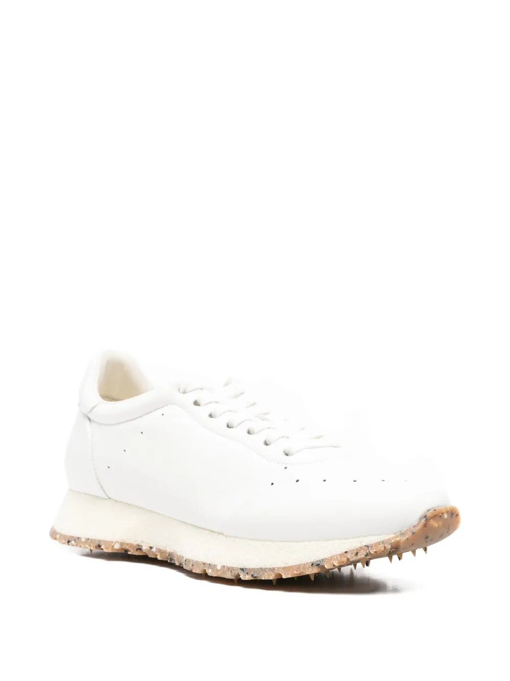 Barracuda Rocket perforated sneakers Wit