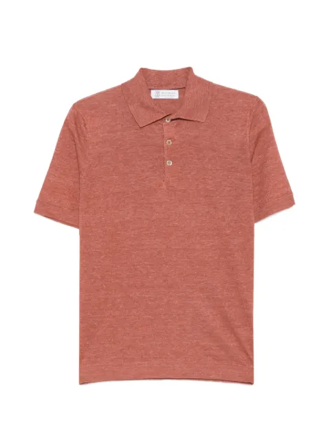 Brunello Cucinelli buttoned polo shirt