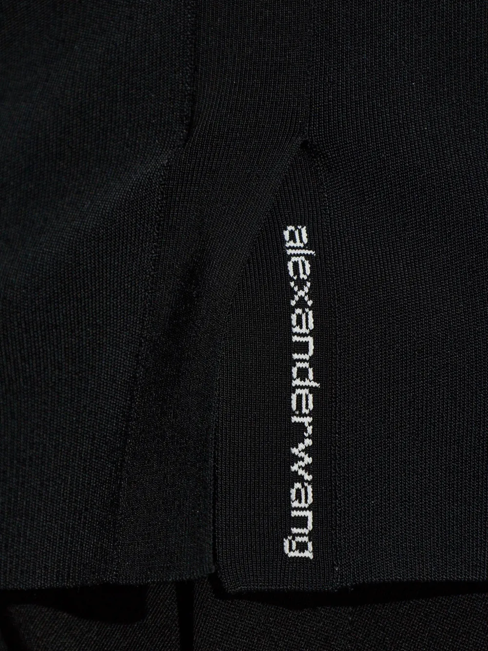 Alexander Wang Blouse met polokraag en lange mouwen Zwart