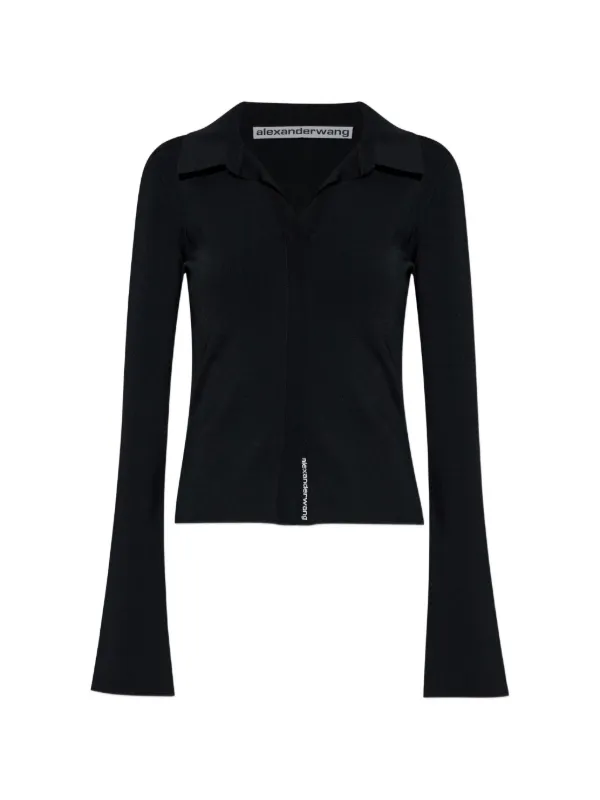 alexanderwang ロングスリーブ Alexander Wang ロングスリーブ ブラウス | ブラック | FARFETCH JP