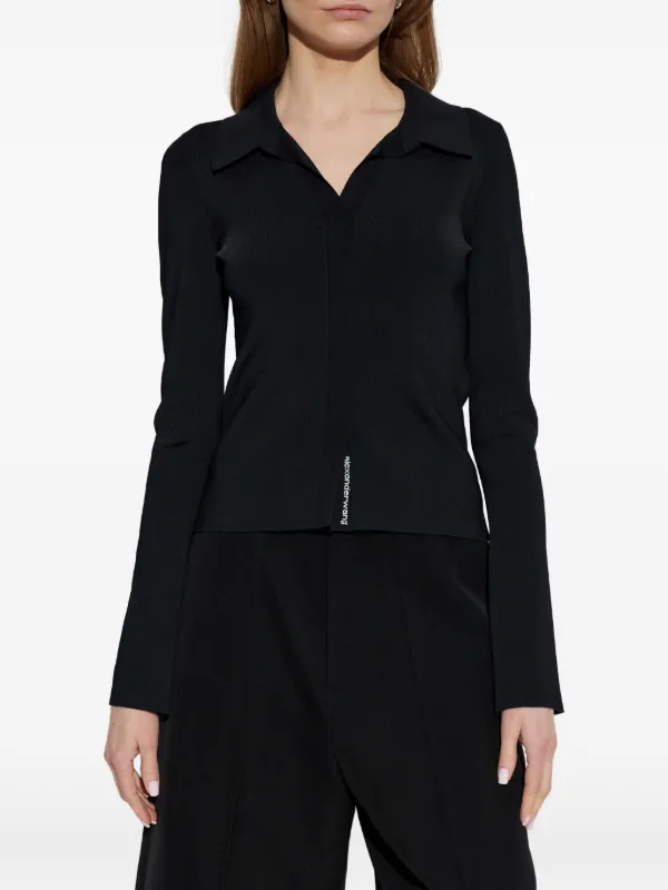 Alexander Wang ロングスリーブ ブラウス | ブラック | FARFETCH JP