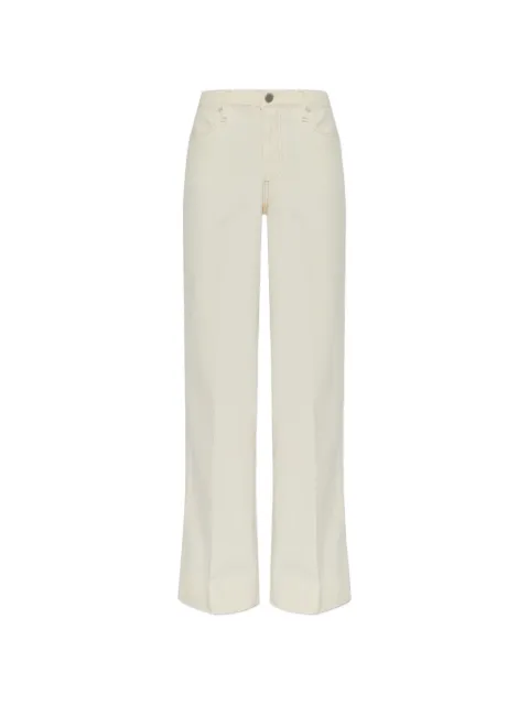 rag & bone flared cotton trousers