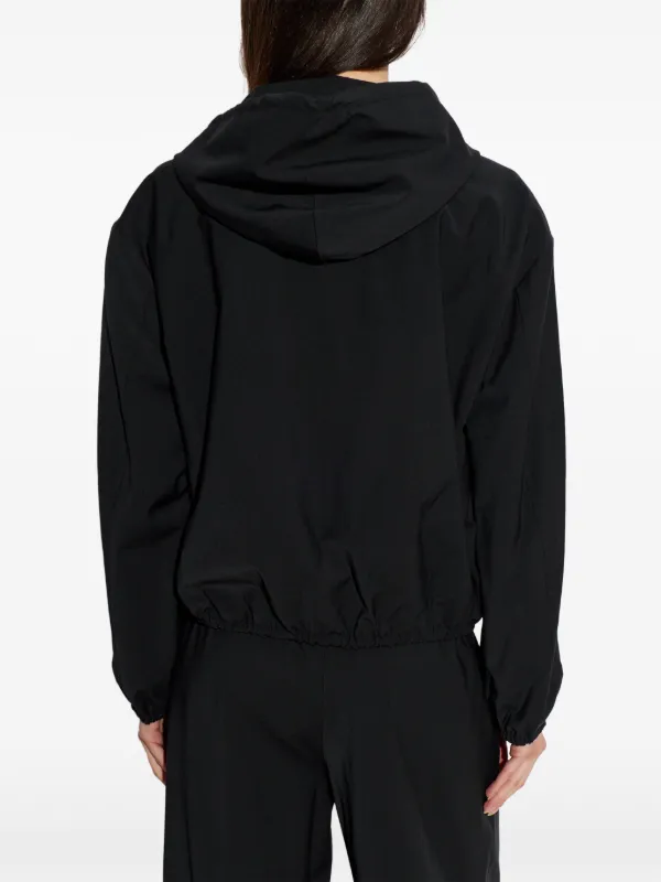 alexanderwang ジップアップパーカー ブラック XS Alexander Wang ジップアップ パーカー | ブラック | FARFETCH JP