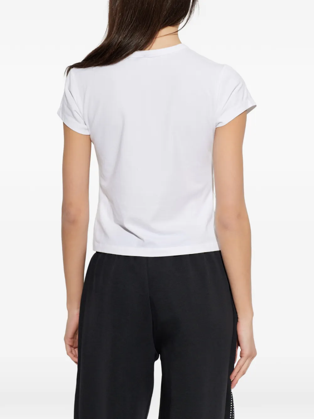Alexander Wang Lipstick Baby T-shirt Wit