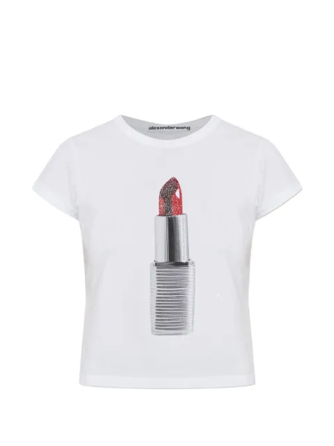 Alexander Wang lip-stick-print T-shirt