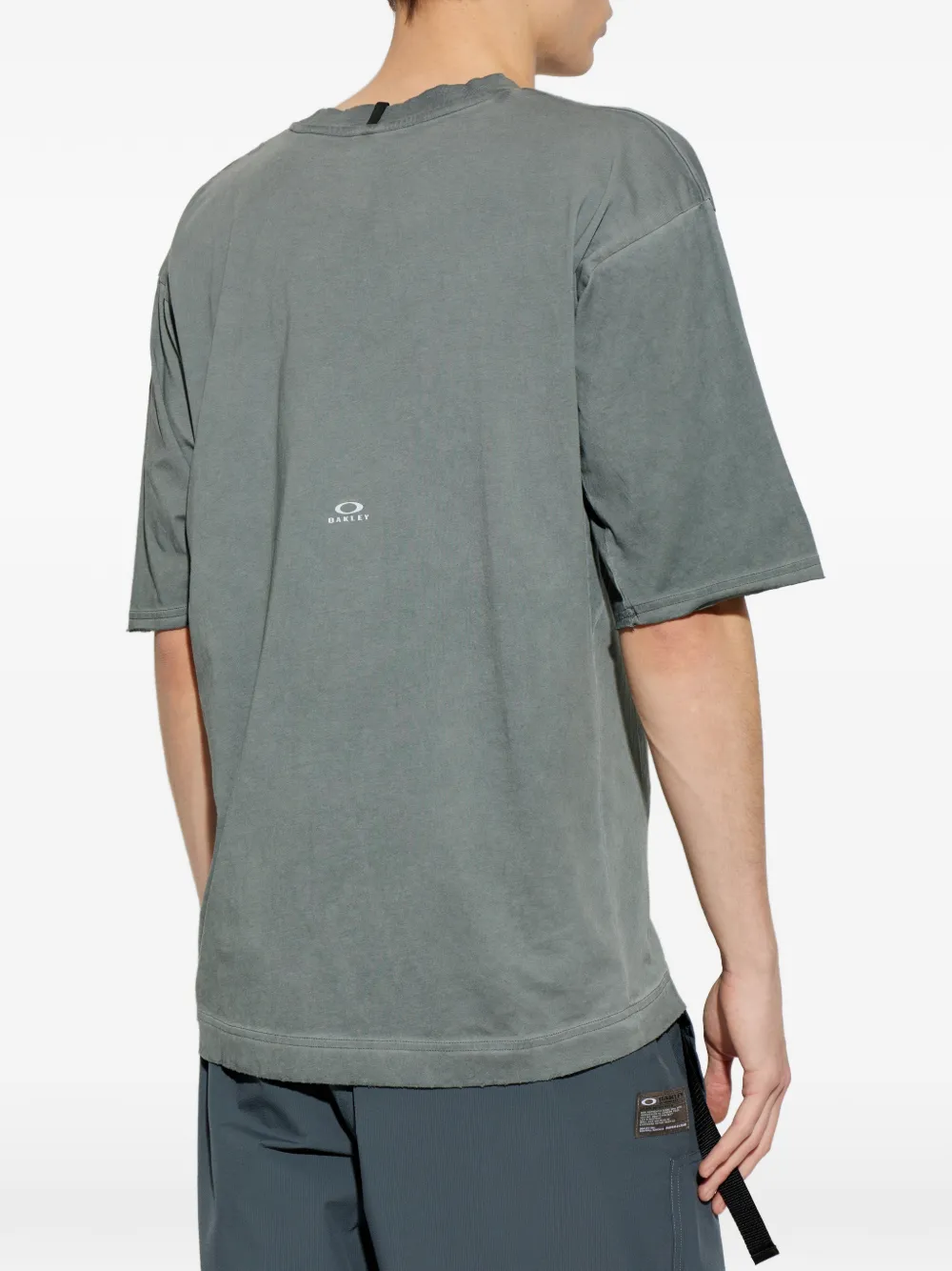 Oakley T-shirt met logoprint Grijs