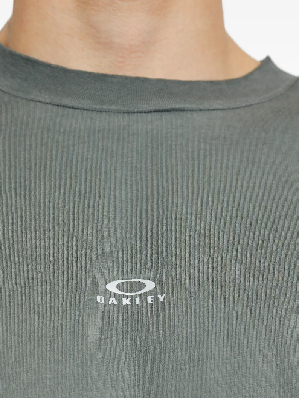 Oakley T-shirt met logoprint Grijs