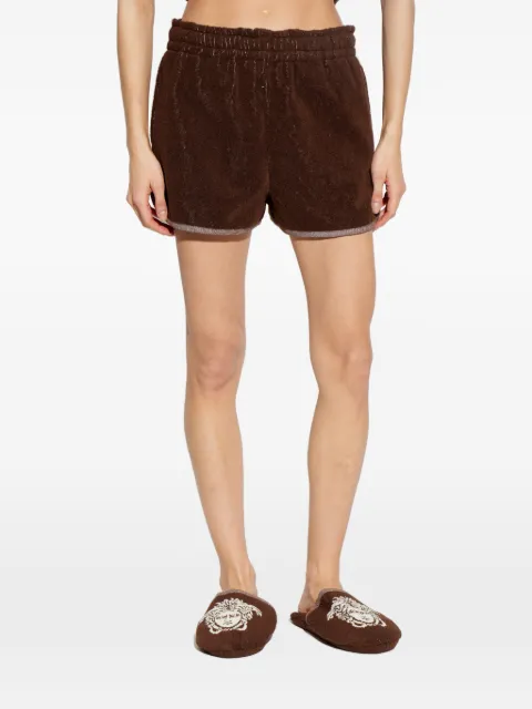 Versace Home towelling trim shorts