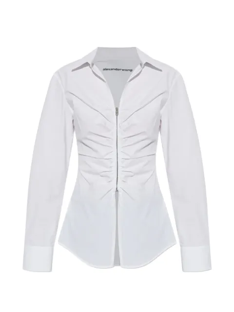 Alexander Wang zip-up shirt