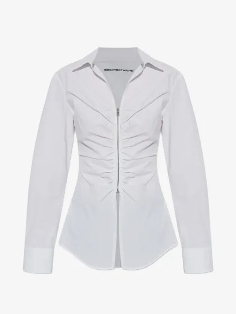 Alexander Wang zip-up shirt