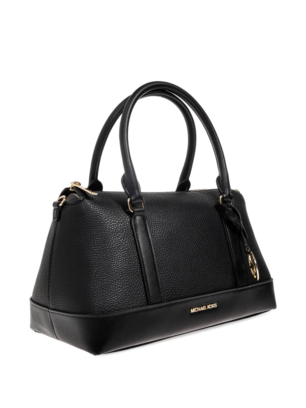 Michael Kors Andie medium shopper met logo bedel Zwart
