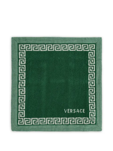 Versace Home toalla de baño con detalle del logo